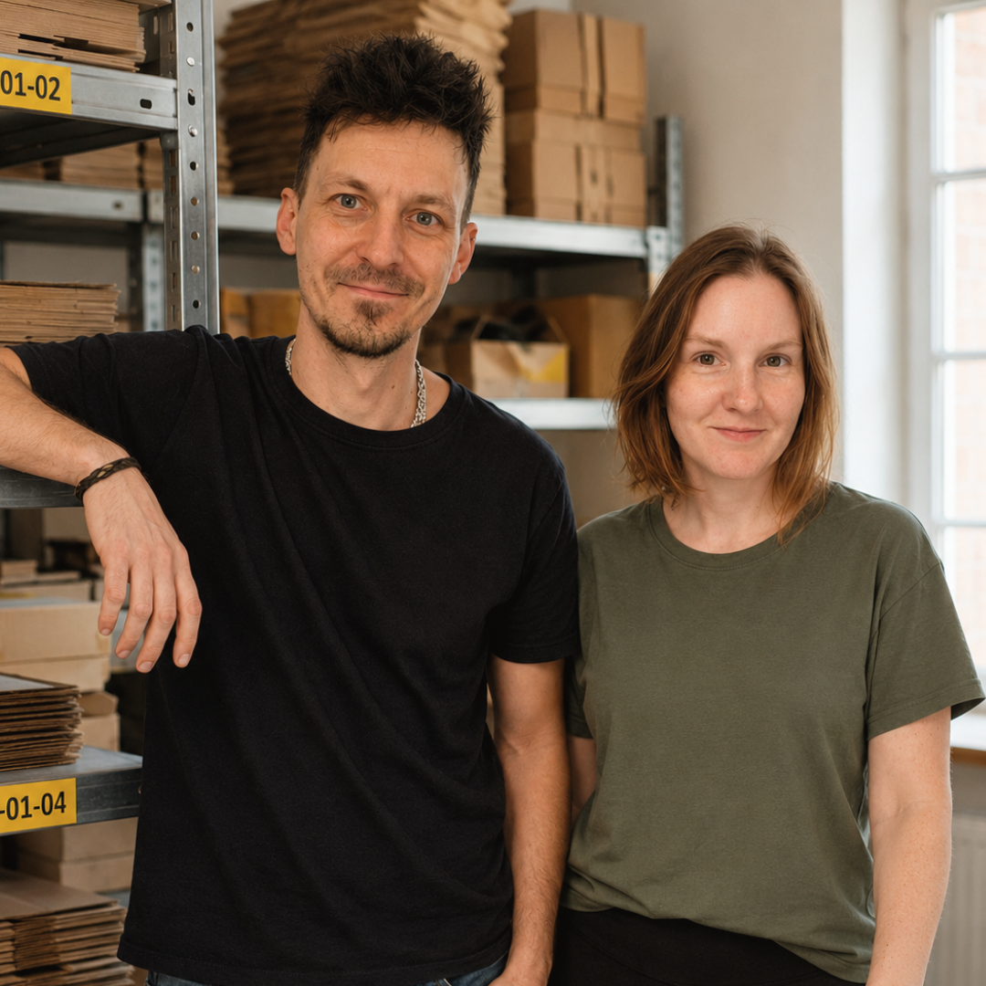 Roksana i Daniel - zespół Fillbetter, kameralny fulfillment dla e-commerce w Smolnicy koło Gliwic